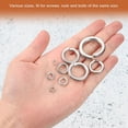 thumbnail image 4 of Uxcell 80 Pack Spring Lock Washer, 316 Stainless Steel M5 Split Lock Washer Assortment, 4 of 6