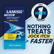 Lamisil Jock Itch Cream, 1 Week Antifungal Treatment, Prescription Strength Terbinafine, .42 oz