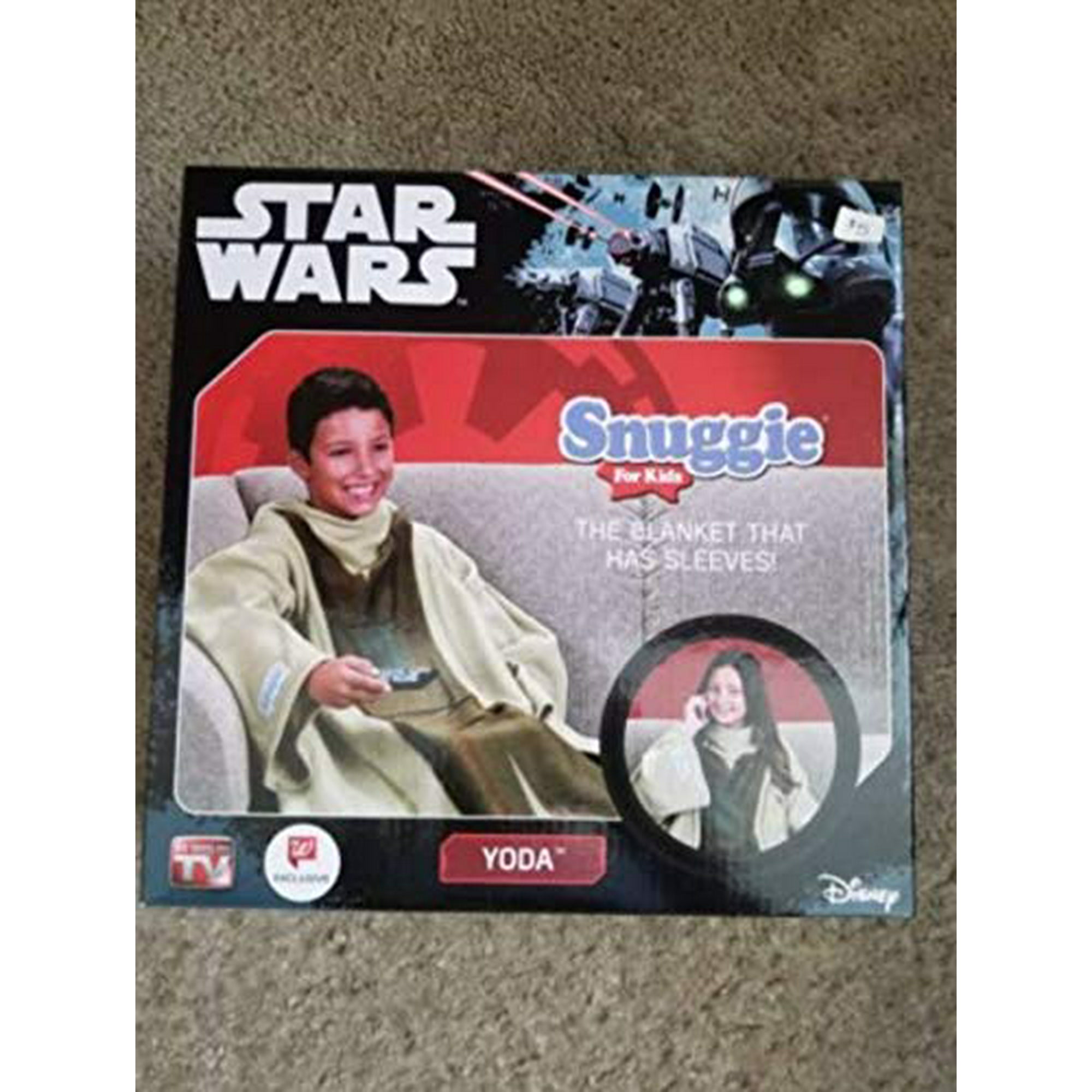 Star Wars Snuggie For Kids Yoda Walmart