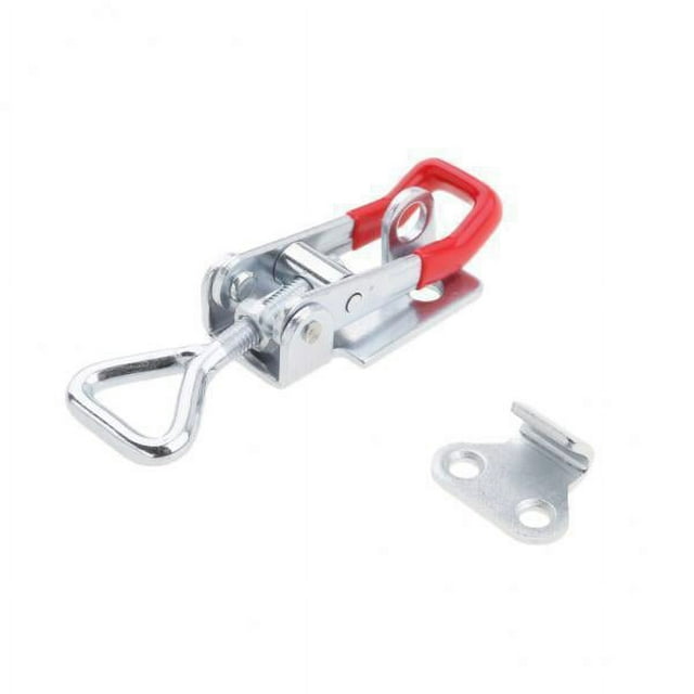 Almencla 5xClamp Draw Latch Pull Lock Fastener Over Centre Lock Trailer Truck S Size 5 Pcs