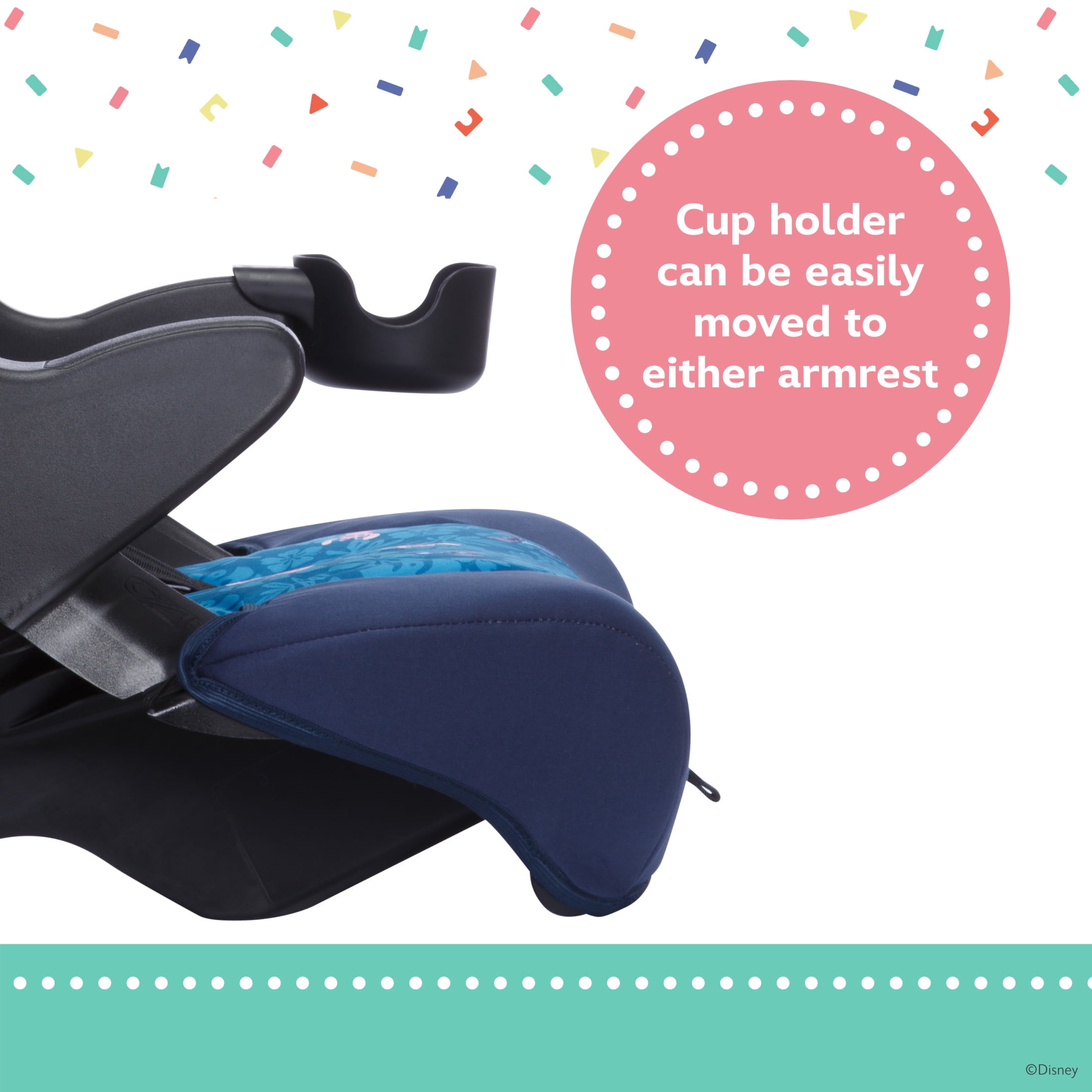 Disney Baby® Finale 2-in-1 Booster Car Seat, Tropical Stitch