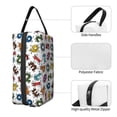 thumbnail image 3 of Goofa Colorful Numbers Printed Toiletry Bag with Handle,Large Capacity Travel Makeup Cosmetic Bag for Women, Carry on Airport Airline Compliant Bag, 3 of 9