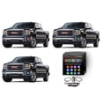 thumbnail image 2 of Flashtech RGB Multi Color Changing LED Halo kit for 2014-2016 GMC Sierra 1500 Fog Lights, 2 of 10