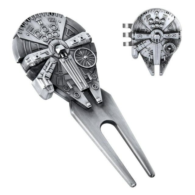LEEYNEER Golf Divot Tool with Golf Ball Marker Set Funny Golf Accessories Golf Gifts for Men