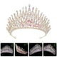 thumbnail image 4 of Corona diadema boda corona novia boda tiara corona mujeres corona cumpleaños corona mujeres boda tocado boda accesorio para el cabello, 4 of 5
