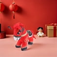 thumbnail image 4 of ColoMX Peluche de caballo del zodiaco: Figura de caballo del Año Nuevo Chino 2026 - Mascota del zodiaco - Peluche - Animal de peluche - Peluche suave, 4 of 8