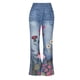 thumbnail image 4 of Pantalones elásticos con cintura elástica para mujer Pompotops ulkah939515, 4 of 8