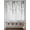 Grey, variant on Grey Eucalyptus Living Room Curtains 2 Panel, Weeping Botanical Leaf Watercolor Cafe Window Treatment, Extra Long Farmhouse Bedroom Bathroom Kitchen Curtains Drapes 104"x72"
