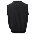 thumbnail image 2 of Weather Perfect Men's V-Neck Pullover Golf Wind Vest, Medium Black, 2 of 2