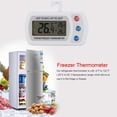 thumbnail image 5 of Digital Thermometer Freezer Waterproof Freezer with Adjustable Stand Hanger LCD Display for Home Restaurants Kitchen Min Max Record, 5 of 5