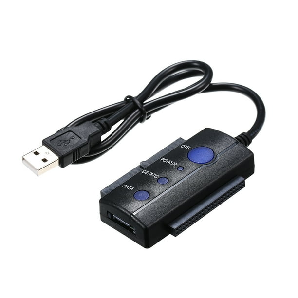 Sata To Usb2 0 Adapter Converter Cable Hot Swap For 2 5 3 5 Hdd Hard Drive Disk Plug Walmart Com Walmart Com