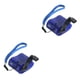 thumbnail image 3 of Inteprter manivela usb teléfono móvil portátil generador de energía manual al aire libre indicador led bolsillo mochilero emergencia azul Azul 2piezas, 3 of 5