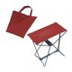 thumbnail image 4 of Taburete de pesca plegable, taburete de camping plegable, silla de pesca portátil y suave Rojo, 4 of 9