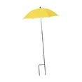 thumbnail image 1 of Sombrilla para plantas de exterior, estable, resistente a la intemperie, para jardín amarillo, 1 of 8
