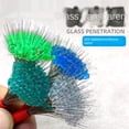 thumbnail image 2 of 200pcs Lakes Rivers Sea 5Colors high concentricity Fishing Supply Soft Float Space Beans Fishing Bobber Stopper Line Tackle Accessories Rubber Bean 2S-2.0-3.5 TRANSPARENT GREEN, 2 of 8