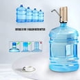 thumbnail image 3 of Automatic Water Bottle Pump Universal 5 Gallon Water Dispenser Usb Charging Portable Drinking Water, 3 of 5