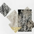 thumbnail image 2 of Goldberger, Jennifer 26x26 Black Ornate Wood Framed with Double Matting Museum Art Print Titled - Neutral Design I, 2 of 4