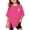 Z02-Hot Pink, variant on Girls T Shirts Size 14-16 Crewneck Short Sleeve T Shirt Top Kids Modern Fit Cute Back To School Clothes Graduation Summer Blouse for Girls