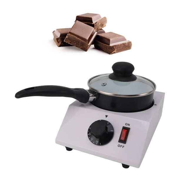 Máquina De Fusión De Chocolate Con Control Manual, Olla De Aluminio De 1kg Para Café, Mantequilla, Vino, Crema, Leche, Funcionamiento Antiadherente Sin Agua
