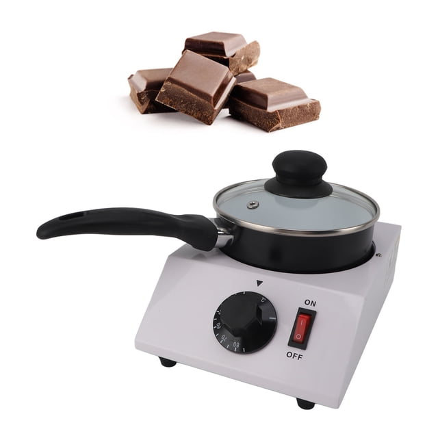 Chocolate Melting Pot, 30 degrees Celsius to 85 degrees Celsius Manual Control Electric Chocolate Melter Pot, Professional Chocolate Tempering Machine for Chocolate, Butter,