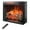 23''W x 19.7''H Remote, variant on 23” Electric Fireplace Insert, Realistic Log, Brick Wall, Fireplace Heater with Remote/Timer, Digital Display, Adjustable 4 Flame Brightness, Infrared Quartz Heater w/Overheating Protection,1500W