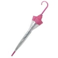 thumbnail image 3 of Kids or Petite Clear Bubble Umbrella, Pink, 3 of 3