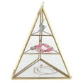 thumbnail image 1 of ESTINK Jewelry Storage Rack Pyramid Shape 3 Layers Decorative Display Stand For Earr HG, 1 of 8