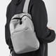 thumbnail image 5 of Mochila de Nylon Ligera de Color Sólido para Hombres – 33x22x11cm Bolsa de Viaje con Múltiples Compartimentos, Correas Transpirables en Panal, Diseño Impermeable para Senderismo/Gimnasio/Camping, 5 of 5