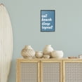 thumbnail image 3 of Stupell Industries Beach Repeat List Typography Painting Black Framed Art Print Wall Art, 12 x 18, 3 of 10