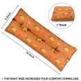 thumbnail image 3 of Breast Surgery Seatbelt Cushion - Travel-Friendly Mastectomy Pillow - Burger Pattern Chest Protector - Easy Care Post-Op Comfort Pillow for Women (Foodie Approved), 3 of 5