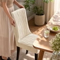 thumbnail image 5 of Thick Quilted Dining Chair Slipcovers with Padded Seat and Back, Non-Slip Full Wrap Chair Covers for Dining Room Kitchen Chairs, 5 of 7