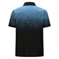 thumbnail image 4 of ameIAEA Men's Summer Short Sleeve Casual 3 Button T-Shirts Basic Golf Work Tees Tops with Pocket, 4 of 5
