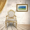 thumbnail image 3 of Van Gogh, Vincent 24x14 Gold Ornate Wood Framed with Double Matting Museum Art Print Titled - Wheatfield under thunderclouds, 3 of 4