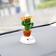 thumbnail image 1 of Decoración de coche, cactus, juguete de baile solar, animal, muñeco de baile solar, animación de columpio, 1 of 3