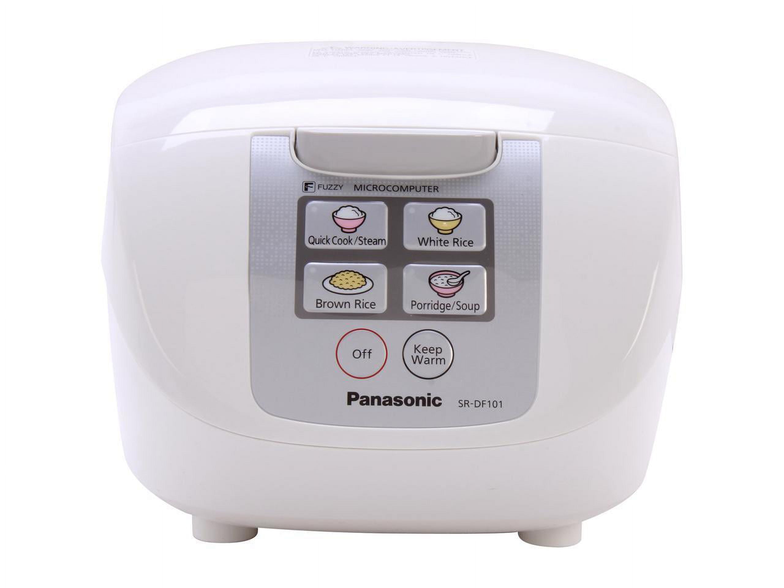 5 Cup Microcontrolled Fuzzy° Logic Rice Cooker By Panasonic