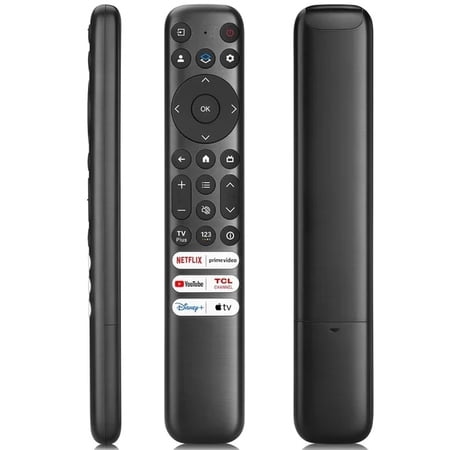 Replacement for TCL Google TV Remote Control RC813 Compatible with TCL QM8/QM7/S5/S4/S3/Q7/Q6/Q5 4K UHD HDR LED QLED QD-MiniLED Full-HD Smart TVs