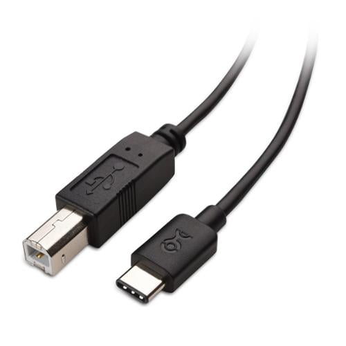 Amazon Com Cable Matters Short Usb 3 0 Cable Usb 3 Cable Usb 3 0 A To B Cable In Black 3 Ft Computers Accessories