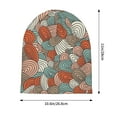 thumbnail image 5 of Beanie Hats for Men and Women, Abstract Colorful Lines Patterns Adult Unisex Knit Hat Winter Warm Skull Cap, 5 of 7