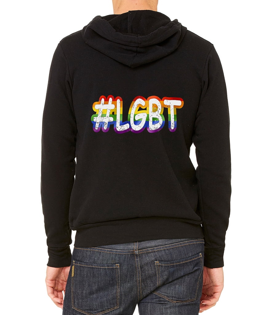Mens Rainbow #LGBT KT T6 Black Fleece Jogger Sweatpant Gym Shorts Medium Black