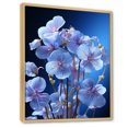 thumbnail image 2 of Designart "Surreal Enchantment With Violets I" Violets Floater Framed Canvas Art Print, 2 of 5