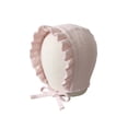 thumbnail image 6 of GERsome Baby Sun Hats Cotton 0-3 Years Toddler Sun Protection Hats with Adjustable Strap for Boys Girls Pink, 6 of 6