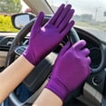 thumbnail image 3 of Shenmeida 1 Pair Women Sun Protective Gloves Stage Gloves UV Summer Sunblock Gloves Touchscreen Gloves for Driving Riding, 3 of 5