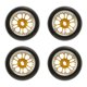 thumbnail image 1 of 4Pcs RC Drift Tire Amortiguación fuerte Alta resistencia a la abrasión Fácil instalación RC Neumáticos de coche para 1/28 RC Car, 1 of 8