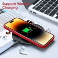 thumbnail image 6 of Liquid Silicone Case for iPhone 14 Pro Max (6.7''), [Scratch-Resistant, Anti-Fingerprint, Shockproof] Protective Slim Phone Case, 4-Layer Cover with Microfiber Lining, Silky-Soft Touch, Red, 6 of 14