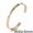 6mm Gold, variant on Personalized Stainless Steel Custom Letter Name Engraved Bracelet Bangle Women-Stainless Steel Bracelet