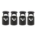 thumbnail image 2 of LOVIVER 4 Pcs Plastic Toggle Spring Stop Single Hole String Cord Locks 16 x 9mm, 2 of 8