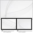 thumbnail image 2 of 100pcs Plastic Shirt Collar Strips Durable Collar Fixing Strips (Transparent), 2 of 5