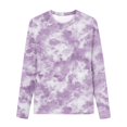 thumbnail image 4 of Maean Toddler Kids Shirts Long Sleeve Crewneck Causal Loose Tie Dye Tshirts Tops for Boys Girls, 4 of 4