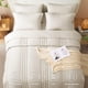thumbnail image 2 of CozyLux Juego de edredón Queen – Cama de 7 piezas en una bolsa, edredones beige, juego de cama tamaño Queen, juego de cama suave con sábanas de edredón para todas las estaciones, fundas de almohada y, 2 of 9