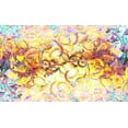 thumbnail image 2 of Popcorn 14x10 White Modern Wood Framed Museum Art Print Titled - Glass II, Color Blast, 2 of 4